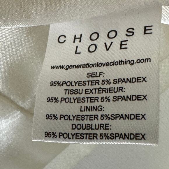 Generation Love Michelle Halter Double Breasted Mini Dress Size Small - Picture 10 of 13